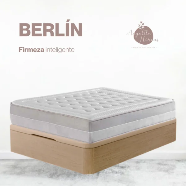 Colchón Viscocarbono Berlín – Muelles ensacados 5 zonas - Imagen 2
