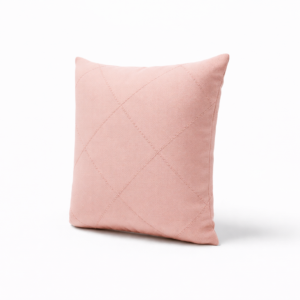 Cojín Corina rosa bruma 50x50