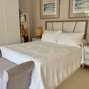 Colcha Shara blanco nórdico